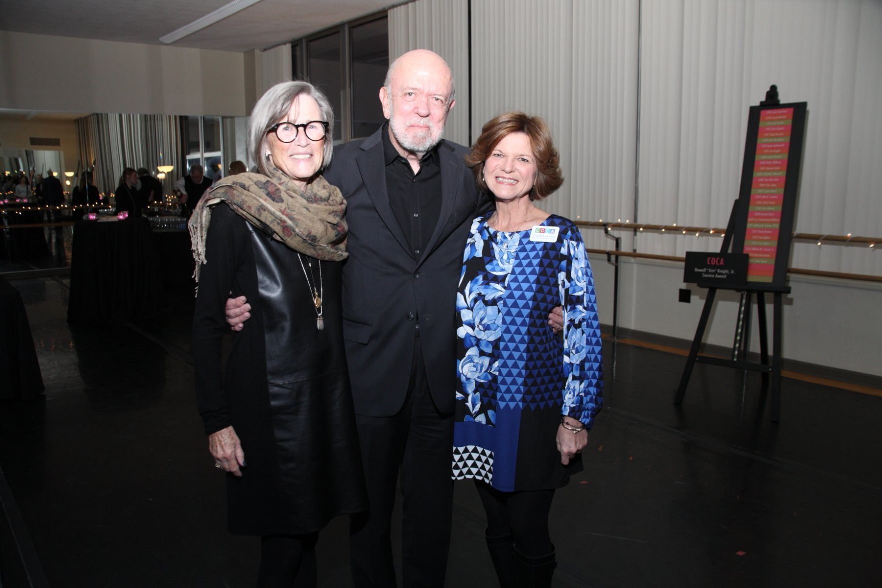 Susan and Kent Turner, Catherine Wermert
